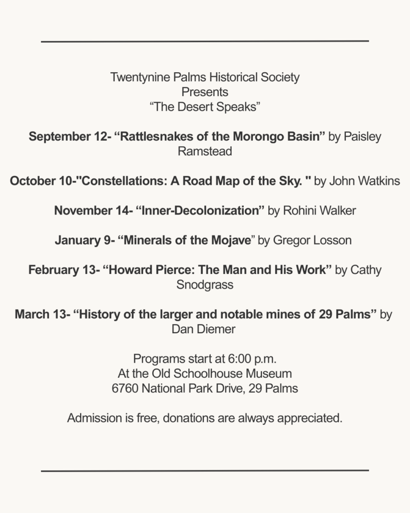 29 Palms Historical Society – The Twentynine Palms Historical Society's ...